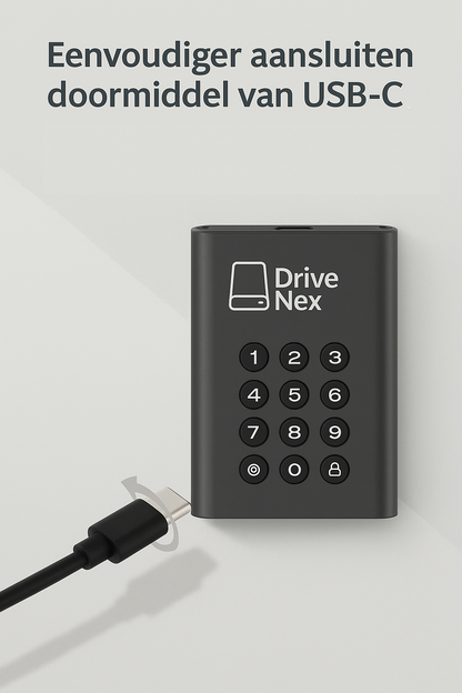 DriveNex PIN Encrypted SSD